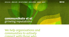 Desktop Screenshot of communikate.net.au